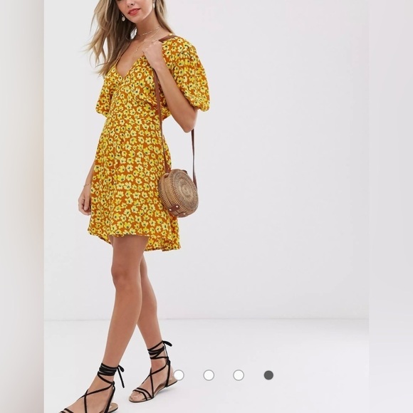 Faithfull The Brand Ilia Floral Mini Dress - Picture 3 of 14